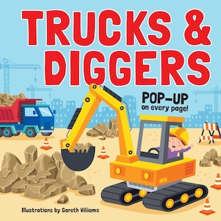 Front cover_Trucks & Diggers: Pop-Up Book