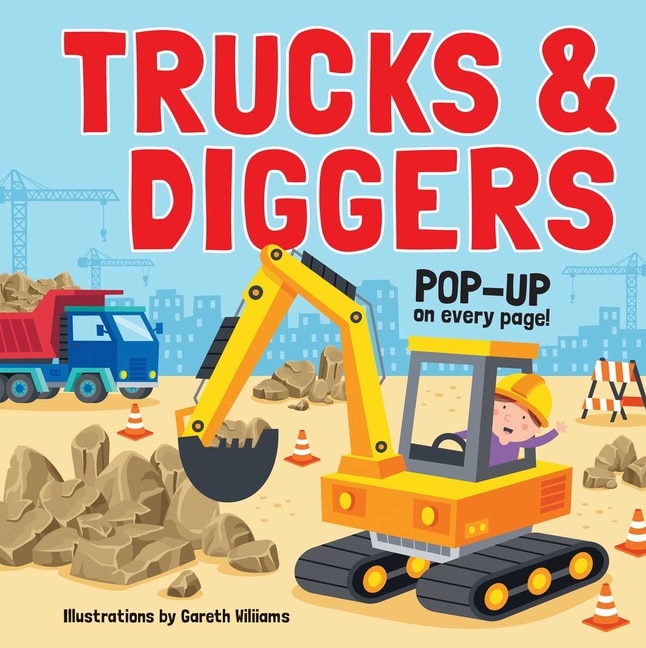 Front cover_Trucks & Diggers: Pop-Up Book