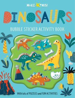 MAKE THIS DINOSAURS BUBBLE STICKER AC