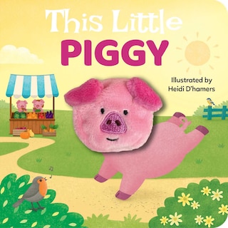 Front cover_This Little Piggy: Finger Puppet Book