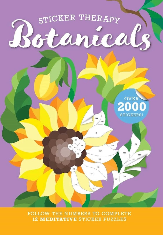 Couverture_Sticker Therapy: Botanicals