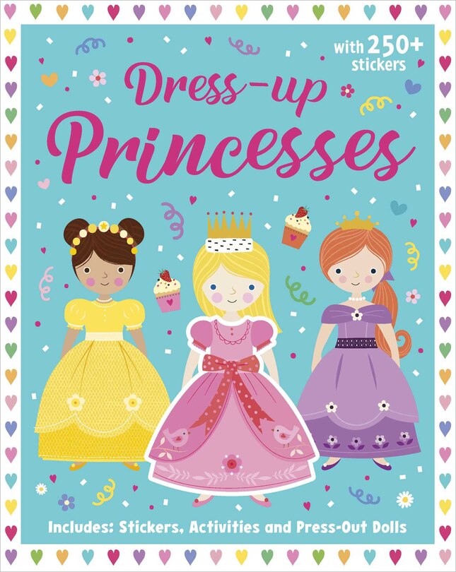 Front cover_Princesses: Dress-Up Sticker Book