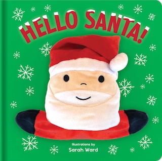 Front cover_Hello Santa!: Hand Puppet Book