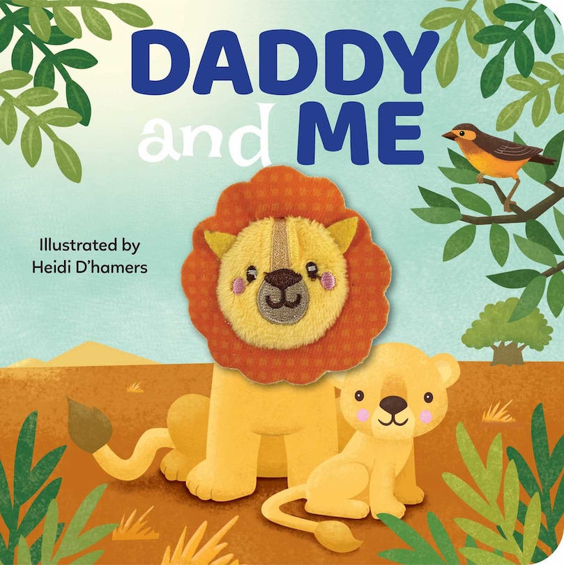 Front cover_Daddy & Me: Finger Puppet Board Book