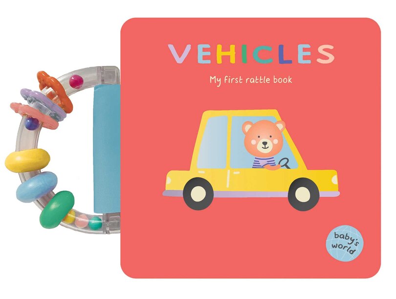Front cover_Vehicles: My First Rattle Book