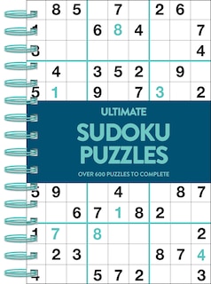Front cover_ULTIMATE 600 PUZZLESSUDOKUTEAL