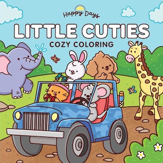 Front cover_Little Cuties: Cozy Coloring