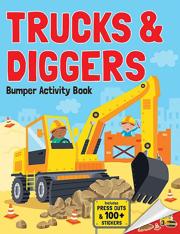 Couverture_Trucks & Diggers: Bumper Activity Book