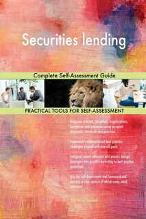 Couverture_Securities lending Complete Self-Assessment Guide