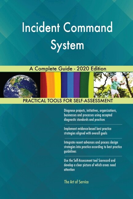 Front cover_Incident Command System A Complete Guide - 2020 Edition
