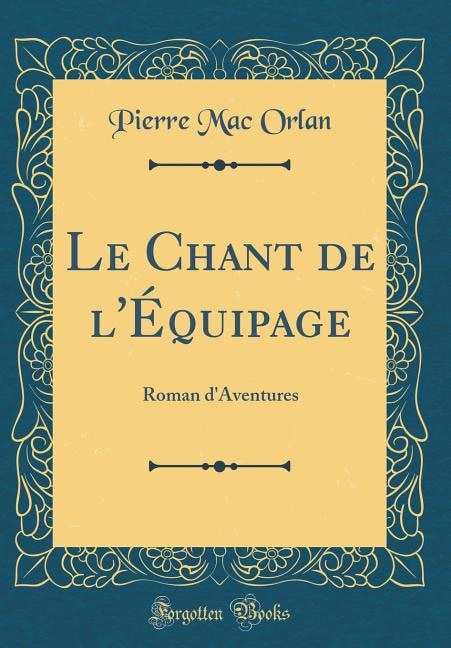 Front cover_Le Chant de l'Équipage