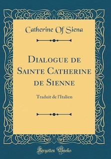 Front cover_Dialogue de Sainte Catherine de Sienne
