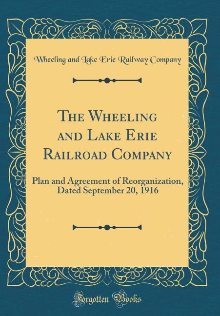 Couverture_The Wheeling and Lake Erie Railroad Company