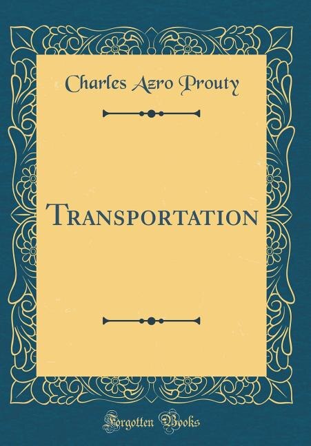 Front cover_Transportation (Classic Reprint)