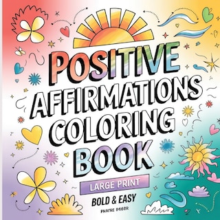 Front cover_Positive Affirmation Coloring Book