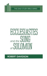 Couverture_Ecclesiastes and the Song of Solomon