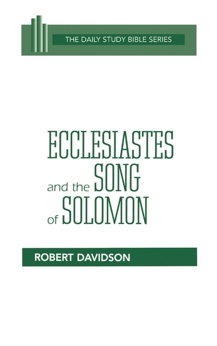 Couverture_Ecclesiastes and the Song of Solomon