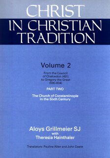 Front cover_Christ in Christian Tradition
