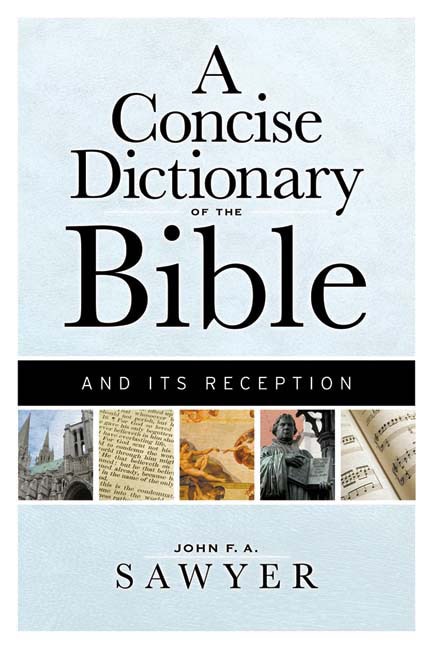 Front cover_A Concise Dictionary of the Bible and Its Reception
