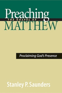 Front cover_Preaching the Gospel of Matthew