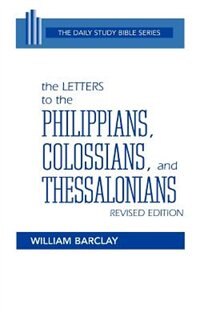 Couverture_The Letters To The Philippians, Colossians, And Thessalonians