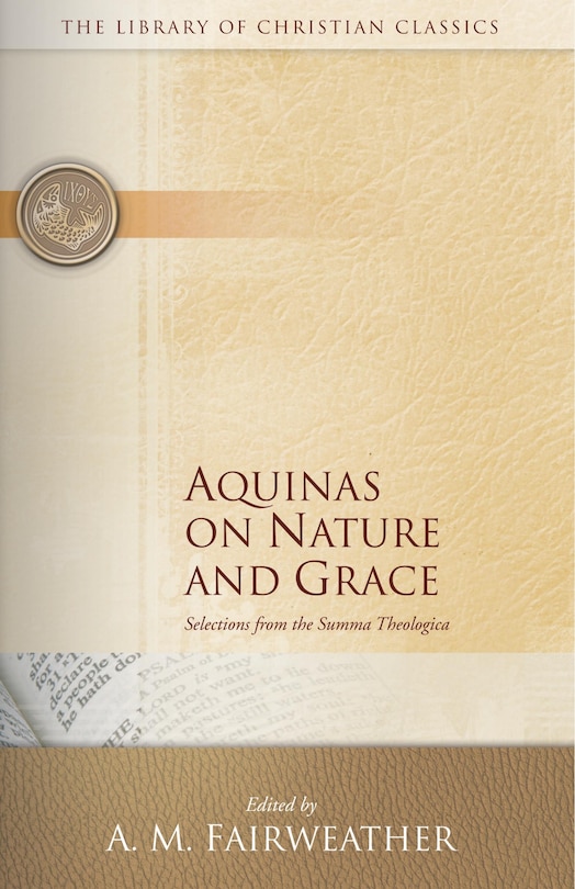 Front cover_Aquinas On Nature And Grace