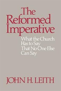 Front cover_The Reformed Imperative
