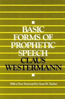 Front cover_Basic Forms of Prophetic Speech