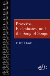Front cover_Proverbs, Ecclesiastes Song of Songs