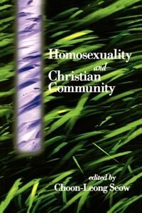 Front cover_Homosexuality and Christian Community