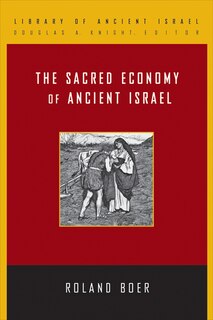 Couverture_The Sacred Economy of Ancient Israel