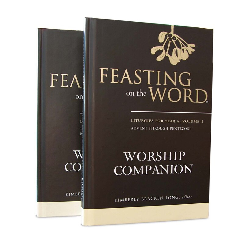 Front cover_Feasting on the Word Worship Companion, Year a - Two-Volume Set