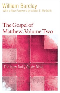 Front cover_The Gospel of Matthew, Volume Two