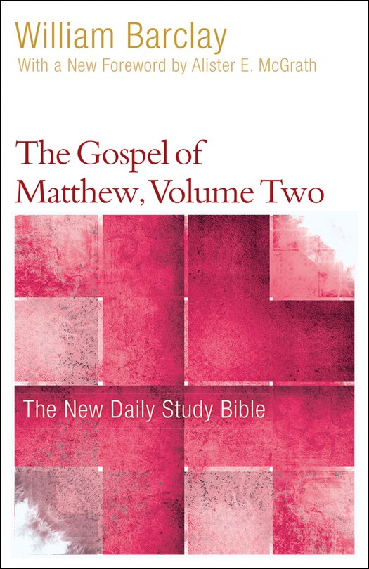 Front cover_The Gospel of Matthew, Volume Two