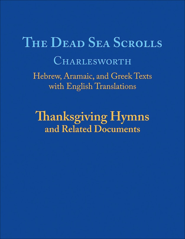 Couverture_The Dead Sea Scrolls, Volume 5a