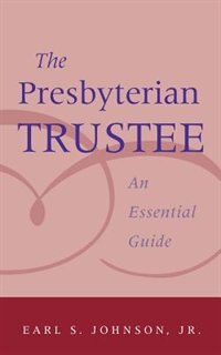 Front cover_The Presbyterian Trustee
