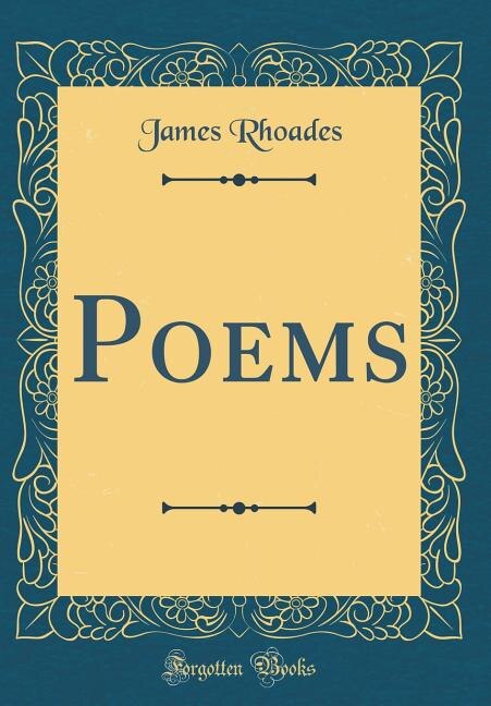 Front cover_Poems (Classic Reprint)
