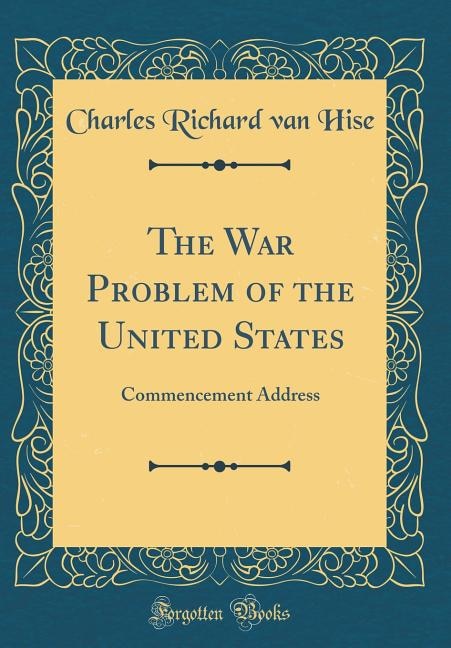 Couverture_The War Problem of the United States