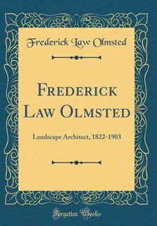 Couverture_Frederick Law Olmsted