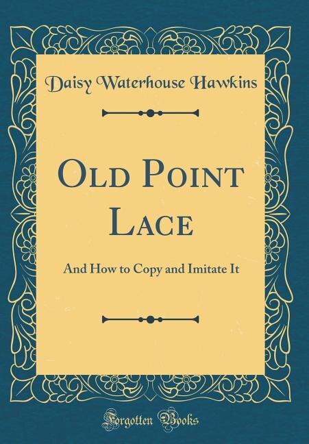 Front cover_Old Point Lace