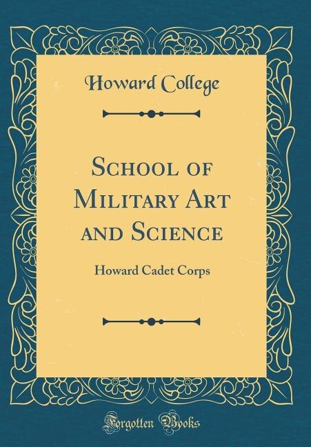 Couverture_School of Military Art and Science