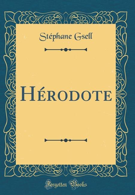 Front cover_Hérodote (Classic Reprint)
