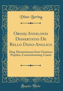 Couverture_Orosij Annilonis Dissertatio De Bello Dano-Anglico