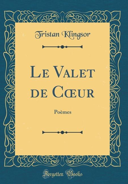 Front cover_Le Valet de Cour
