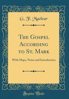 Couverture_The Gospel According to St. Mark