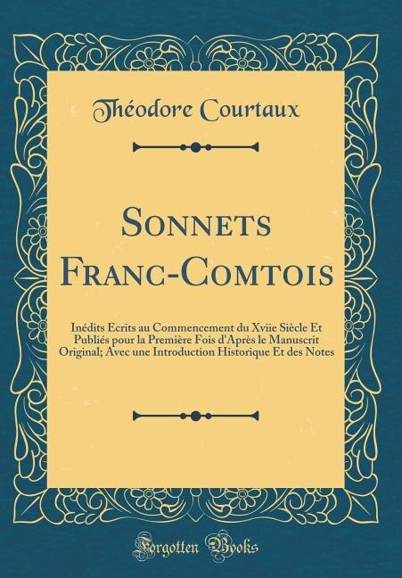 Couverture_Sonnets Franc-Comtois