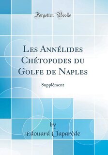 Front cover_Les Annélides Chétopodes du Golfe de Naples