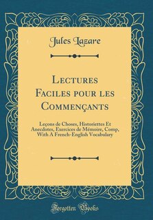 Front cover_Lectures Faciles pour les Commençants