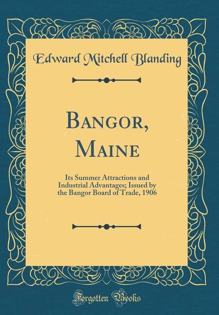 Front cover_Bangor, Maine
