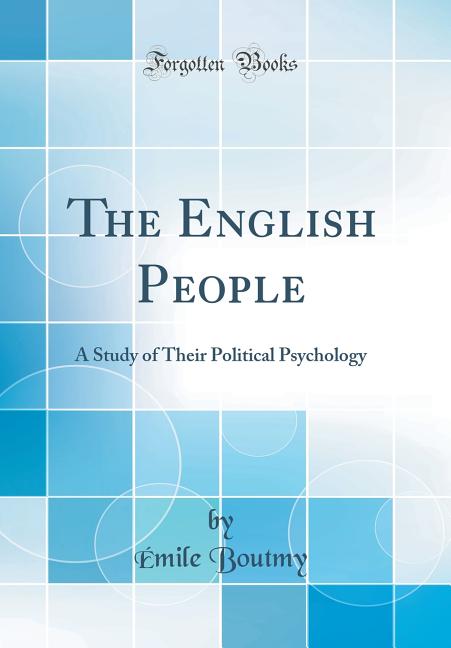 Front cover_The English People